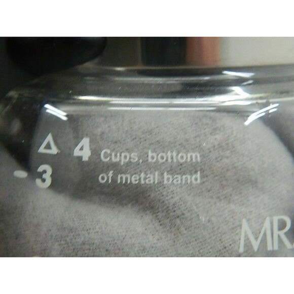 Mr. Coffee 4 Cup Replacement Coffee Pot, Glass Carafe A246T1 - Picture 4 of 6